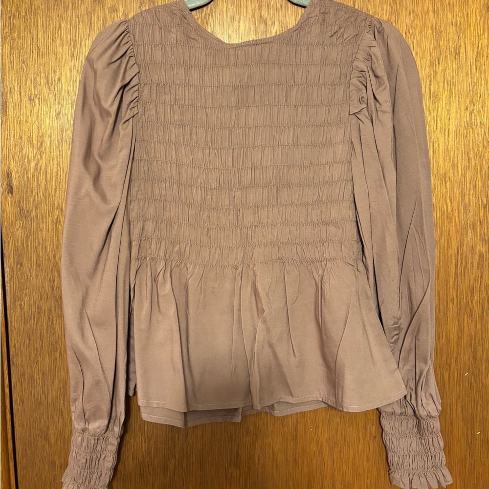 A New Day Women's Smocked Blouse